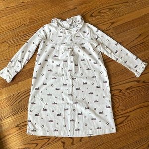 Two Petite Plume Christmas nightgowns, girls size 8